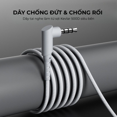 Tai nghe chơi game Plextone G27 trang bị màn loa kép, dây chống đứt & chống rối