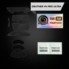 Grip Tape Chuột Deather V4 Pro Ultra – Miếng Dán 3M Chống Trượt Full Bộ | Talon Games