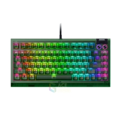 Bàn phím cơ Razer BlackWidow V4 75% Phantom Green Edition RGB Hotswap Razer Switch Orange RZ03-05003300-R3M1