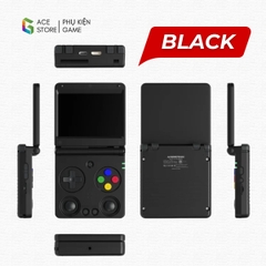 Anbernic RG34XXSP - Máy Chơi Game Retro Gập Gọn Siêu Di Động, Cài Sẵn Game Chất Lượng (Thẻ Nhớ 64GB)