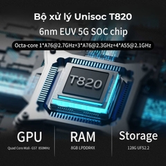 Máy Chơi Game ANBERNIC RG556 Android 13 5.48 inch Màn hình OLED, Có Quạt Tản Nhiệt
