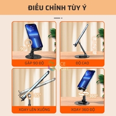 Giá Đỡ Điện Thoại Để Bàn Xoay 360 Độ | Gace Store