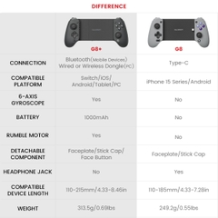 Gamesir G8/G8 Plus | Tay cầm chơi game dành cho điện thoại hỗ trợ đa nền tảng | OS, ANDROID, SWITCH, PC