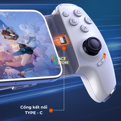 Tay cầm chơi game Gamwing AB01 - Máy chơi game hỗ trợ đa nền tảng với sạc nhanh và jack tai nghe 3.5mm cho Switch, Android, iOS, PC | Gace Store