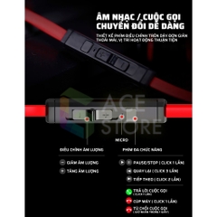 Plextone XMowi RX1 | Tai Nghe Chơi Game Tích Hợp Micro, Thao Rời Cho PUBG, FreeFire, COD