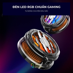 MEMO CX07 | Quạt tản nhiệt điện thoại làm lạnh âm độ LED RGB dành cho điện thoại và máy tính bảng ( TẶNG NGÀM KẸP)