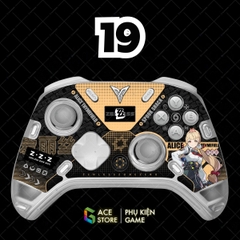 Miếng Dán Decal Cao Cấp Cho Flydigi Apex 5 Elite – EVA-01, EVA-02, MiKu, Wuchang, Demon Slayer, Zenless Zone Zero