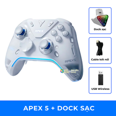 [Chính Hãng] [BH12T] Flydigi Apex 5 Elite - Tay Cầm Chơi Game Cho PC / Mobile / Nintendo Switch