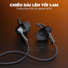 [Chính hãng] Tai Nghe Gaming Plextone G27 Plus – Mic Rõ, Âm Thanh Gaming | Jack 3.5mm / Adapter Type-C