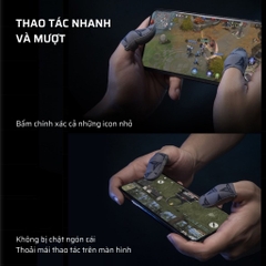 Bao tay chơi game Flydigi P1 Sliver dành cho game thủ chuyên nghiệp