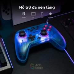 GameSir Nova HD Rumble - Tay cầm chơi game đa nền tảng với công nghệ vượt trội | Nitendo, PC, Steam, Mobile