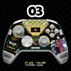 Miếng Dán Decal Cao Cấp Cho Flydigi Apex 4 – EVA-01, EVA-02, MiKu, Wuchang, Demon Slayer, Zenless Zone Zero