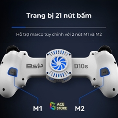 Tay Cầm Chơi Game BSP-D10/BSP-D10S | Máy Chơi Game Hỗ Trợ Đa Nền Tảng SWITCH / Android / iOS / PC / PS3 / PS4