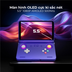Retroid Pocket Flip 2 – Máy Chơi Game Cầm Tay Màn Gập, Chạy Android 13, Hỗ Trợ Game PS2/PC/Cloud