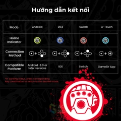 Gamesir G8/G8 Plus | Tay cầm chơi game dành cho điện thoại hỗ trợ đa nền tảng | OS, ANDROID, SWITCH, PC