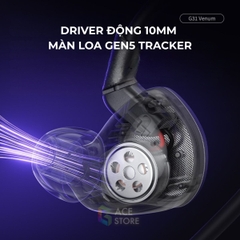 Tai nghe Plextone G31 Âm Thanh Định Vị Chuẩn Xác | Jack 3.5mm | Mic Đàm Thoại | Móc Tai Chống Rơi