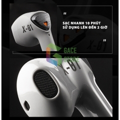 Flydigi X1 | Tai Nghe Gaming True Wireless Độ Trễ Cực Thấp Dưới 50ms