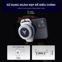 Flydigi B7 | Quạt tản nhiệt sò lạnh công suất 27W, tiếng ồn thấp dưới 37dB dành cho điện thoại