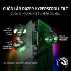 Chuột Gaming không dây Razer Basilisk V3 Pro 35K Phantom Green Edition RZ01-05240300-R3A1