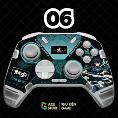Miếng Dán Decal Cao Cấp Cho Flydigi Apex 4 – EVA-01, EVA-02, MiKu, Wuchang, Demon Slayer, Zenless Zone Zero