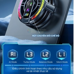 [Có sẵn] Quạt tản nhiệt máy tính bảng sò lạnh TH06 Pro -  Kiểm soát nhiệt độ thông minh,Tích hợp AI công suất 24W