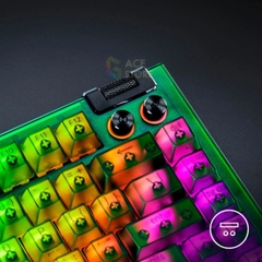 Bàn phím cơ Razer BlackWidow V4 75% Phantom Green Edition RGB Hotswap Razer Switch Orange RZ03-05003300-R3M1