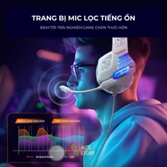 Plextone G700 MARK III | Tai nghe chụp tai, mic lọc tạp âm, loa TRACKER ESPORT GEN 3