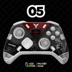 Miếng Dán Decal Cao Cấp Cho Flydigi Apex 5 Elite – EVA-01, EVA-02, MiKu, Wuchang, Demon Slayer, Zenless Zone Zero