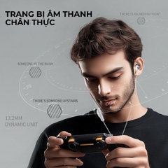 Tai nghe chơi game Plextone G27 trang bị màn loa kép, dây chống đứt & chống rối