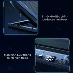 [Có sẵn] Quạt tản nhiệt gaming Z36C – Công nghệ làm mát Dual Core - LED RGB Gaming