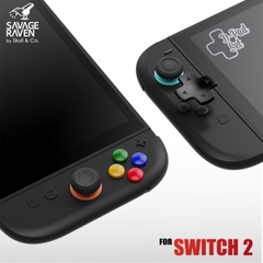 [Chính hãng] Bộ phím nâng cấp Skull & Co. Savage Raven D-Pad Set – dành riêng cho Nintendo Switch 2.