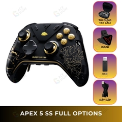 Tay cầm Flydigi APEX 5 SUPER SAIYAN - Phiên bản giới hạn, Hall Joystick, Nearlink 1000Hz, Màn hình thông minh