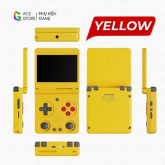 Anbernic RG34XXSP - Máy Chơi Game Retro Gập Gọn Siêu Di Động, Cài Sẵn Game Chất Lượng (Thẻ Nhớ 64GB)