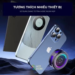 AL19 - Quạt Tản Nhiệt Sò Lạnh Từ Tính |  Màn Hình Hiển Thị Nhiệt Độ | Đèn LED RGB Gaming