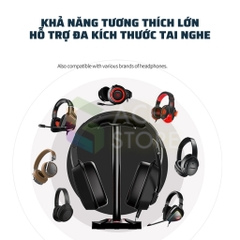 Plextone GP200 | Giá Đỡ Tai Nghe Chất Liệu Kim Loại, Kiểu Dáng Sang Trọng