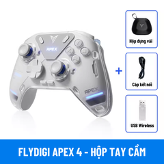 [Sẵn Hàng] Flydigi Apex 4 | Tay cầm Bluetooth Wireless chơi game Liên quân, COD, PUBG cho IOS, Android và PC, TV