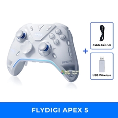 Flydigi Apex 5 EVA | Tay Cầm Chơi Game Kết Nối Nearlink 2000hz - BH 12 Tháng