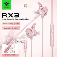 Plextone RX3 PRO | Tai nghe chơi game mic rời, chống ồn, jack 3.5mm sử dụng điện thoại, laptop, PC