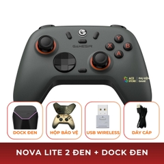 Tay cầm GameSir Nova Lite 2 hỗ trợ đa nền tảng dành cho PC/Steam/NS/Mobile