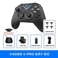 [Sẵn Hàng] Flydigi Vader 4 Pro | Tay cầm chơi game Vader 4 Pro | Joystick Điều Chỉnh Lực, Polling Rate 1000Hz