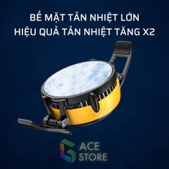 Memo DLA6 | Quạt tản nhiệt sò lạnh cho điện thoại, đèn LED đẹp mắt