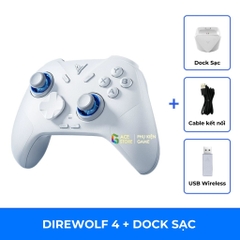 [Chính hãng] Flydigi Direwolf 4 – Tay Cầm Chơi Game Đa Nền Tảng, Polling Rate 1000Hz, Joystick Tùy Chỉnh Lực