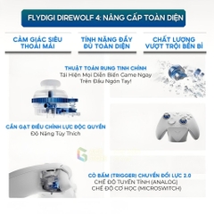 [Chính hãng] Flydigi Direwolf 4 – Tay Cầm Chơi Game Đa Nền Tảng, Polling Rate 1000Hz, Joystick Tùy Chỉnh Lực