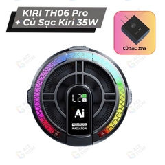 [Có sẵn] Quạt tản nhiệt máy tính bảng sò lạnh TH06 Pro -  Kiểm soát nhiệt độ thông minh,Tích hợp AI công suất 24W