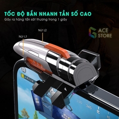 Memo AK06 | Nút bắn hỗ trợ chơi game mobile FPS 6 ngón