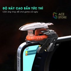 Memo AK06 | Nút bắn hỗ trợ chơi game mobile FPS 6 ngón