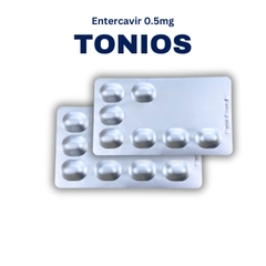 TONIOS 0.5mg, hộp 4 vỉ x 7 viên
