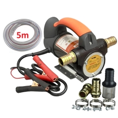 Bơm dầu diesel Suoli SL-027-12V + 5m ống ø25mm