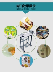Máy hàn miệng túi dập chân Vĩnh Khang SF-B300