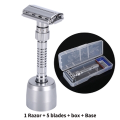 Dao cạo râu Ming shi 3000S + chân đế cổ điển